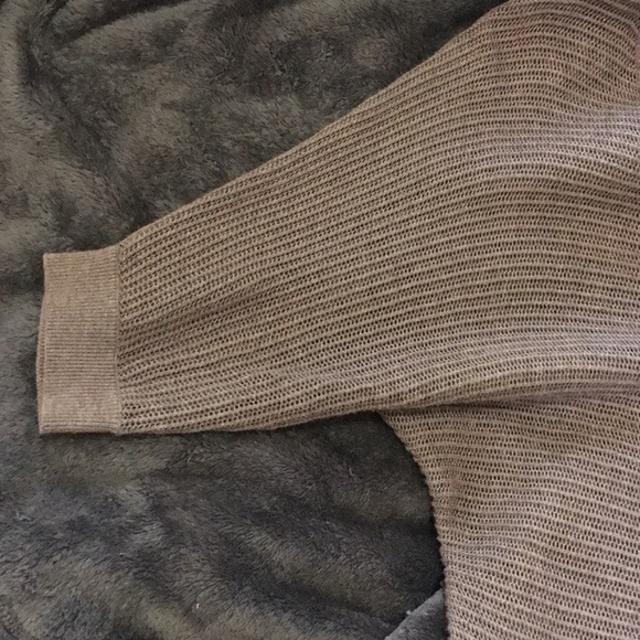 Express Mesh Dolman Knit Sweater Top - Picture 5 of 5